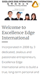 Mobile Screenshot of exceledgeintl.com